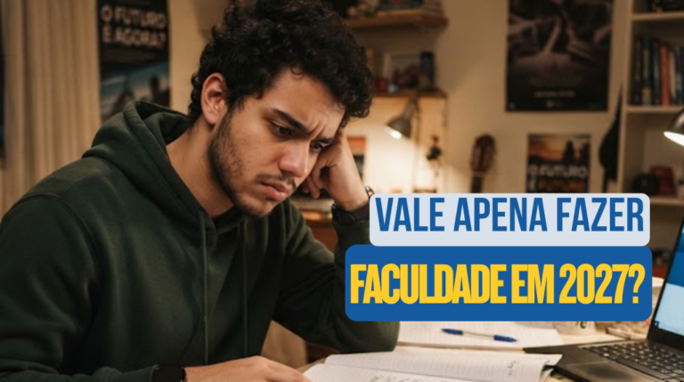 Vale a Pena Fazer Faculdade em 2027?